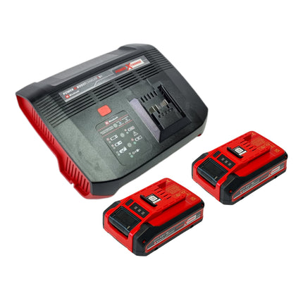 Einhell GE-PS 18/15 Li BL tronçonneuse à chaîne sans fil 18 V 15 cm Brushless + 2x batterie 4,0 Ah + chargeur