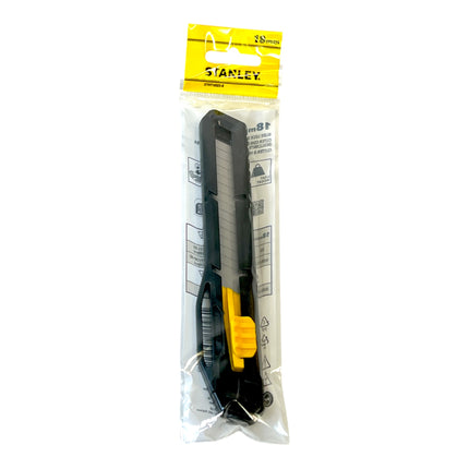 Stanley Cutter standard 10 pcs ( 10x STHT10323-8 ) 18 mm de large avec lame rectifiable