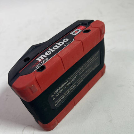 Metabo LiHD Akkupack 18 V 4 0 Ah Li Ion Akku 625367000 CAS Sys Neuwertig 2 - toolbrothers