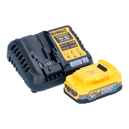 DeWalt DCH 253 E1 Marteau combiné sans fil 18 V 2,1 J SDS plus + 1x batterie Powerstack 1,7 Ah + chargeur