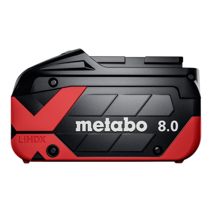Metabo Set de base 3x bloc batterie LiHDX 18 V 8,0 Ah ( 3x 624975000 ) + chargeur ASC 290 ( 627370000 )