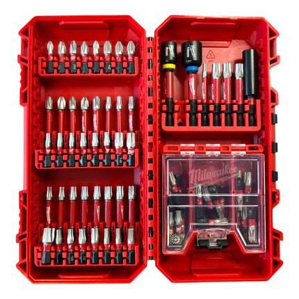 Calendrier de Noël Milwaukee 2024 6 pièces ( 4932498302 ) + Kit d'embouts Shockwave 75 pcs. Impact Duty ( 4932492008 )