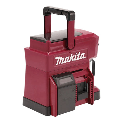 Makita DCM 501 SF2AR Cafetière sans fil 12 V maxi / 18 V rouge + 2x batterie 3,0 Ah + chargeur
