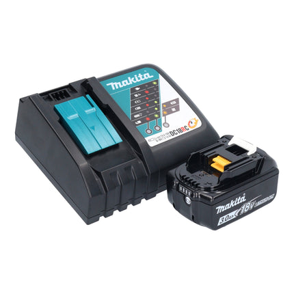 Makita DMR 116 RF1 Radio de chantier sans fil 14,4 - 18 V AM FM AUX + 1x batterie 3,0 Ah + chargeur