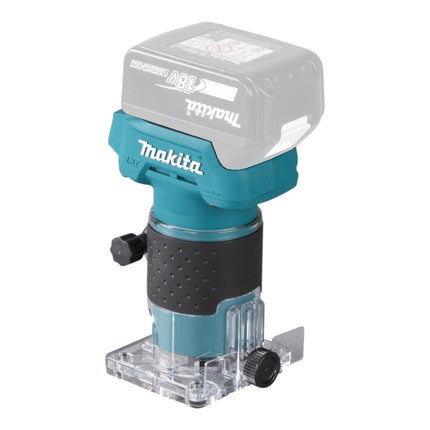 Makita DRT 52 SG1 Fraiseuse de bords sans fil 18 V 6 mm Brushless + 1x batterie 6,0 Ah + chargeur