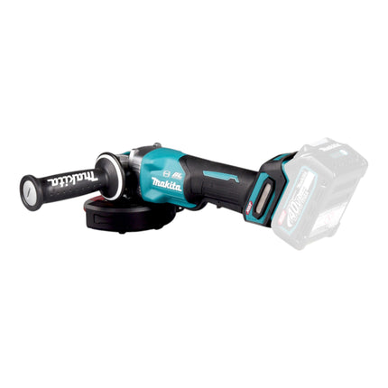 Makita GA 047 GT101 Meuleuse d'angle sans fil 40 V max. 125 mm X-LOCK Brushless + 1x batterie 5,0 Ah + chargeur + Makpac
