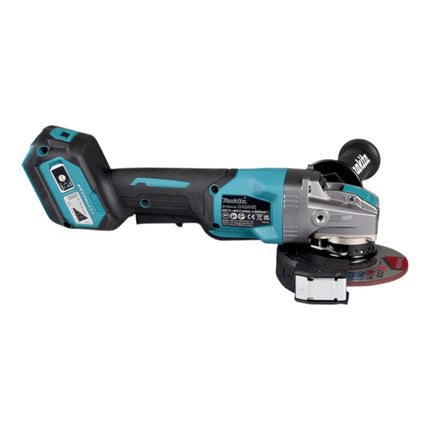 Makita GA 044 GM201 Meuleuse d'angle sans fil 40 V max. 125 mm X-LOCK Brushless + 2x batterie 4,0 Ah + chargeur + Makpac