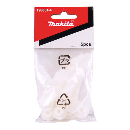 Makita Ersatzmesser Kunststoff 5 Stueck 198851 4 fuer Messerkopf 2 - toolbrothers