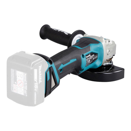 Makita DGA 520 T1X1 Meuleuse d'angle sans fil 18 V 125 mm X-LOCK Brushless + 1x batterie 5,0 Ah - sans chargeur
