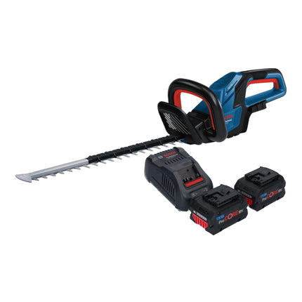Bosch GHE 18V 50 Professional Akku Heckenschere 18 V 50 cm Brushless 2x ProCORE Akku 5 5 Ah Ladegeraet 0 - toolbrothers