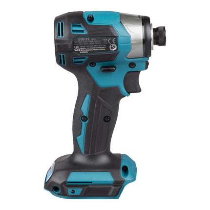 Makita DTD 173 RM Akku Schlagschrauber 18 V 180 Nm 1 4 Brushless 2x Akku 4 0 Ah Ladegeraet 4 - toolbrothers