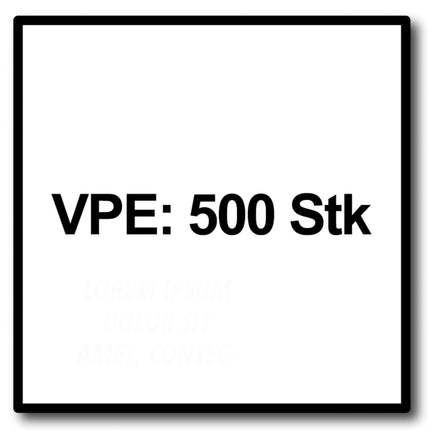 HECO UNIX-top Dielenschraube 4,5 x 60 mm 500 Stk. Torx T-20 Linsensenkkopf Vollgewinde verzinkt A2K ( 46510 ) - Toolbrothers