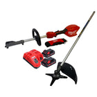Milwaukee M18 FOPH2 BAC 302 Akku Basiseinheit 18 V Brushless Sensen Aufsatz 2x Akku 3 0 Ah Ladegeraet 0 - toolbrothers