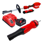 Milwaukee M18 FOPH2 BA 501 Akku Basiseinheit 18 V Brushless Geblaese Aufsatz 1x Akku 5 0 Ah Ladegeraet 0 - toolbrothers