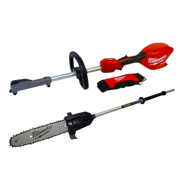Milwaukee M18 FOPH2-CSA-0 Unité de base sans fil 18 V Brushless + tête d'élagage - sans batterie, sans chargeur
