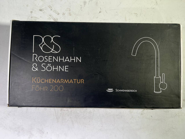 Rosenhahn Soehne Foehr 200 Kuechenarmatur 360 drehbarer Wasserhahn Kueche Neuwertig 1 - toolbrothers