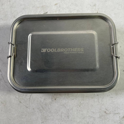 Toolbrothers Fan Edelstahl Brotdose mit Trennfaechern und Edelstahldeckel 1200 ml Neuwertig 4 - toolbrothers