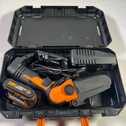 Worx WG324E 20 V 1 x Akku Ladegeraet Gebraucht 3 - toolbrothers