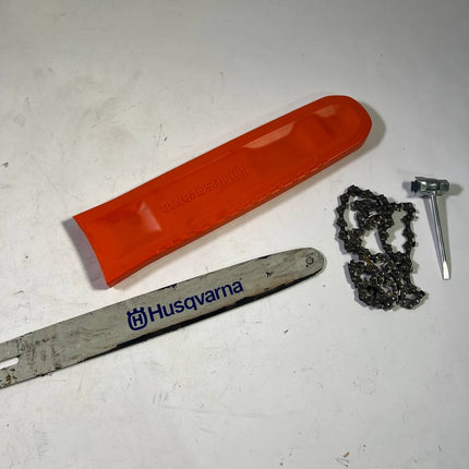 Husqvarna 130 Mark II Benzin Kettensaege 1 5 kW 38 cm 40 cm 967108402 Stark Gebraucht 3 - toolbrothers