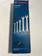 Bosch Maulschluessel 1600A02Z3D Professional Maul Ringratschenschluessel Set 5 teilig 8 19mm Neuwertig 1 - toolbrothers