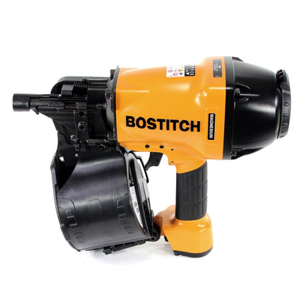 Bostitch N89C-1P-E Coilnagler N89C CT 90mm Max Druckluftnagler + RC10SQ-E Baustellen Kompressor 9,4 Liter + CPACK30 Druckluftschlauch 30 m - Toolbrothers