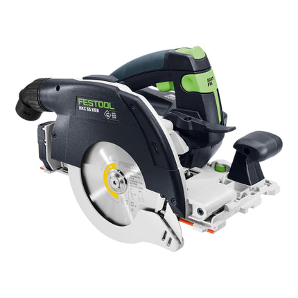 Festool HKC 55 KEB Basic Akku Handkreissaege 18 V 160 mm Brushless 2x Akku 8 0 Ah Ladegeraet Systainer 1 - toolbrothers