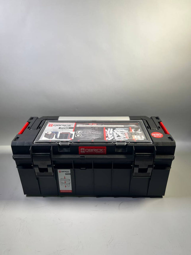 Qbrick System PRO 600 Expert Werkzeugkoffer modularer Organizer 545 x 270 x 246 mm 22 l stapelbar IP54 Beschaedigt 0 - toolbrothers