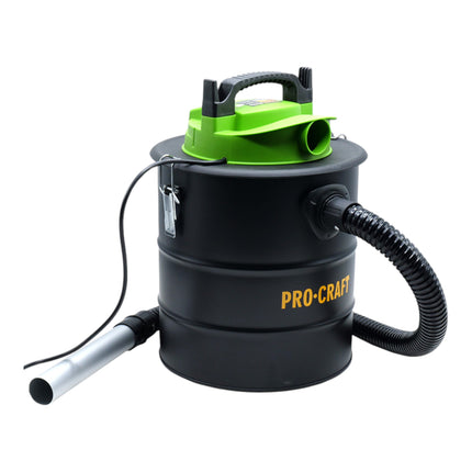 Procraft VC1550 Aschesauger 1200 Watt 20 L Fassungsvermoegen 2 - toolbrothers