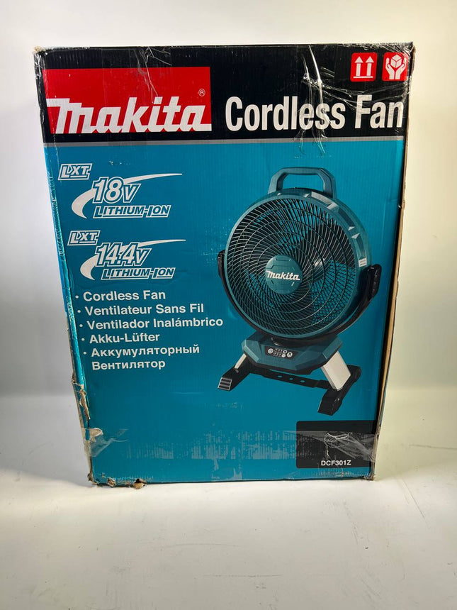 B Ware Neu Makita DCF 301 Z Akku Ventilator Luefter 18 V 33 cm Solo ohne Akku ohne Ladegeraet OVP Beschaedigt 0 - toolbrothers