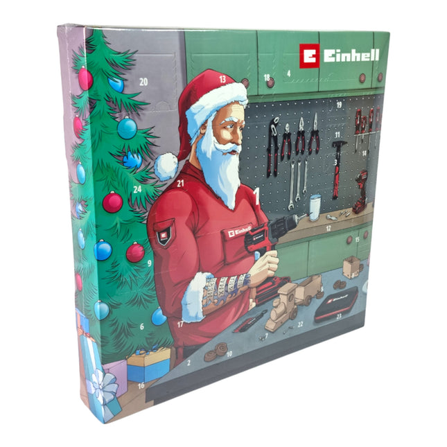 Einhell Werkzeug Adventskalender 2025 Set mit Bit Schraubendreher Bits Tasche Handwerkzeug 0 - toolbrothers
