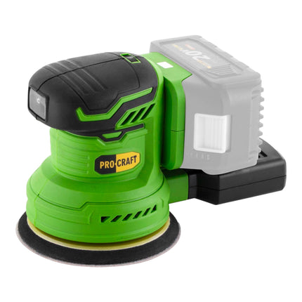 Procraft PX20BLbb Akku Exzenterschleifer 20 V 125 mm Brushless 1x Akku 4 0 Ah Ladegeraet 3 - toolbrothers