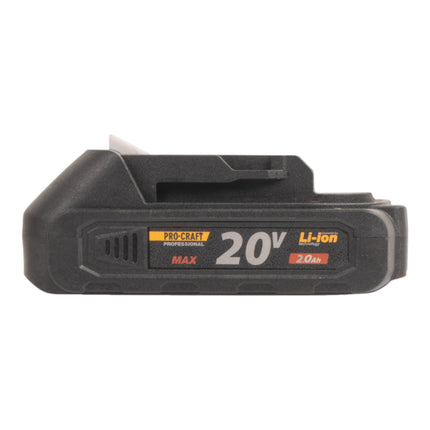 Procraft PKA38 Akku Kettensaege 20 V 304 mm Brushless 1x Akku 2 0 Ah ohne Ladegeraet 3 - toolbrothers