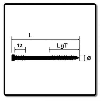 SPAX Terrassenschraube 5,0 x 40 mm Edelstahl A2 ( 0537000500403 ) 200 Stk Fixiergewinde Zylinderkopf Torx T-STAR Plus T25 CUT - Toolbrothers