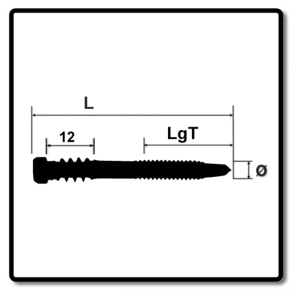 SPAX Terrassenschraube Alu 5,0 x 44 mm Edelstahl A2 ( 0557000500443 ) 100 Stk Fixiergewinde Zylinderkopf Torx T-STAR Plus T25 Bohrspitze - Toolbrothers