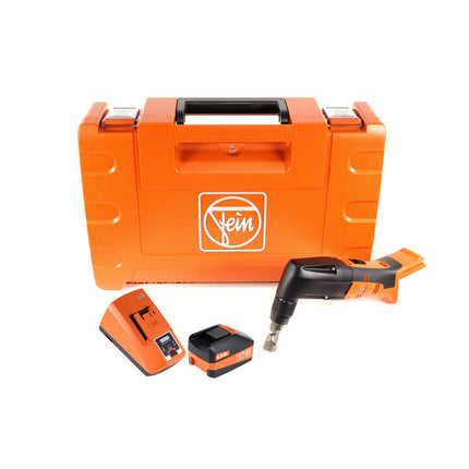 FEIN ABLK 18 1.6 E Akku Knabber 18V +1x Akku 6,0Ah + Ladegerät + Koffer ( 71320461000 ) - Toolbrothers