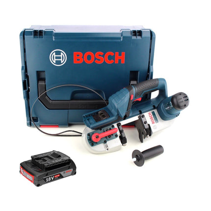 Bosch GCB 18 V-LI Akku Bandsäge 18V + 1x Akku 2,0Ah + L-Boxx - ohne Ladegerät - Toolbrothers