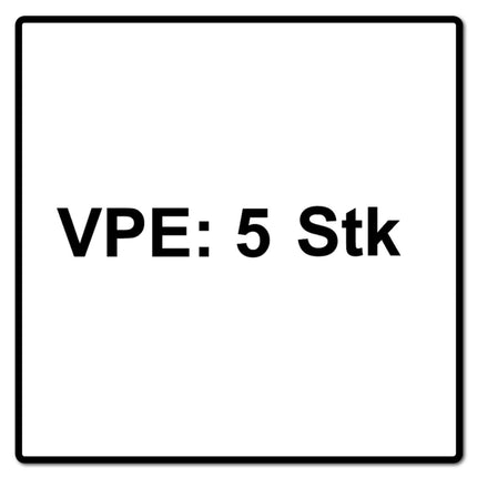 Festool C-D 125 PREMIUM Diamanttrennscheiben Set 125x2,2x22,23mm für Beton ( 5x 769158 ) für DSC-AGC 18-125, AGC 18-125, DSC-AG 125 FH, AGP 125 - Toolbrothers