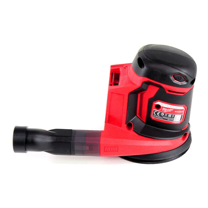 Milwaukee M18 BOS125-502B Akku Exzenterschleifer 18 V 125 mm + 2x Akku 5,0 Ah + Ladegerät + Tasche - Toolbrothers