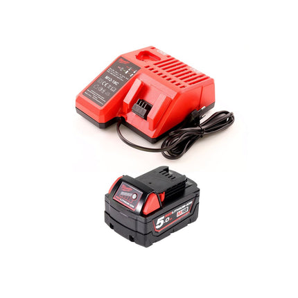 Scie circulaire sur batterie Milwaukee HD18CS-501M 18V 165 mm + 1x batterie 5,0Ah + chargeur + lame de scie + M-Box