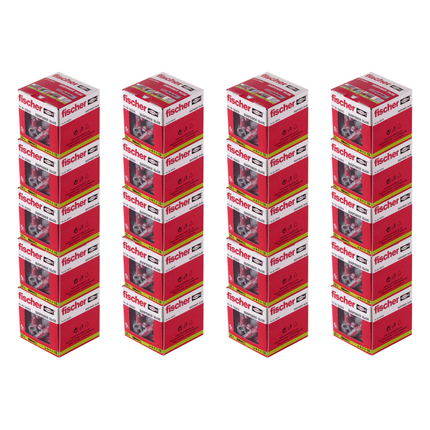 Cheville à expansion Fischer DUOPOWER 10x50mm 1000 pièces (20x 555010)