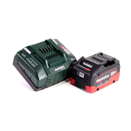 Metabo W 18 LTX 125 Meuleuse d'angle rapide 18V 125mm + 1x batterie 8,0Ah + chargeur + mallette