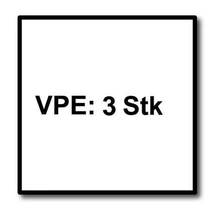 Festool WOOD FINE CUT Lame de scie circulaire denture fine, HW 216 x 2,3 x 30 mm W60, 60 dents, 3 pcs. (3x 500125)