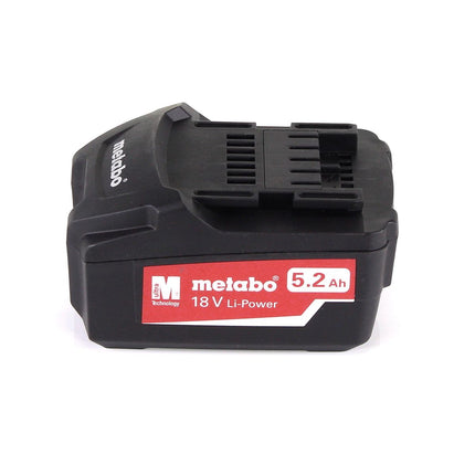 Kit de base Metabo avec 4x batteries Li-Power 5,2Ah + ASC 145 DUO + ​​​​Metaloc