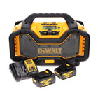 Radio sans fil DeWalt DCR 027 M2 DAB+ 10,8-18,0 V + 2 batteries 4,0 Ah + chargeur