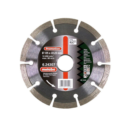 Meuleuse d'angle Metabo W 850-125 850 W 125 mm (603608000) + 26x disques à tronçonner + écrou à serrage rapide