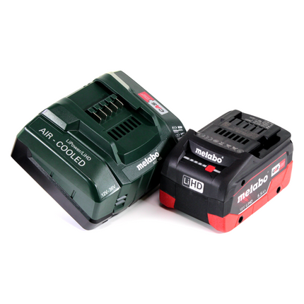 Metabo STA 18 LTX 140 Scie sauteuse sans fil 18 V + 1x Batterie 5,5 Ah + Chargeur + Coffret metaBOX