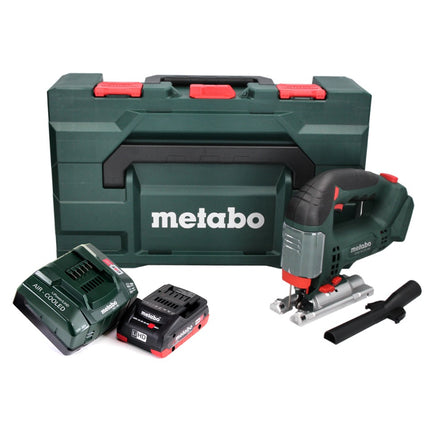 Metabo STAB 18 LTX 100 Scie sauteuse sans fil 18V + 1x Batterie LiHD 4,0 Ah + Chargeur + Coffret MetaBOX