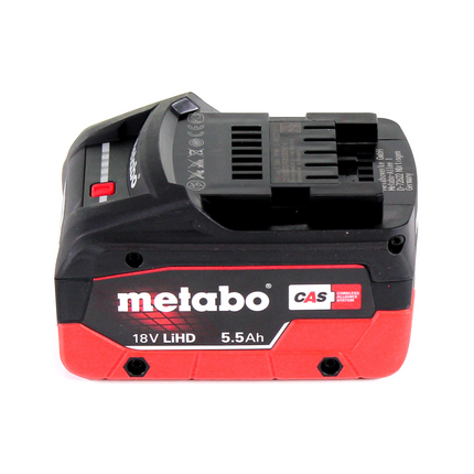 Metabo Power 160-5 18 LTX BL OF compresseur sans fil 18 V 8,0 bar sans brosse + 1x accu LiHD 5,5 Ah + chargeur