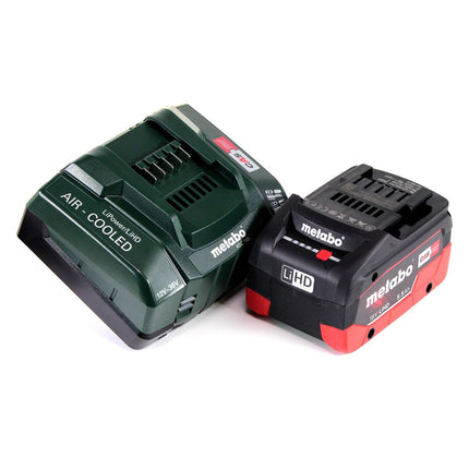 Metabo NIV 18 LTX BL 1.6 Grignoteuse sans fil GRATUIT 3 ans de service complet protection complète 18 V grignoteuse sans balais + 1x Batterie LiHD 5,5 Ah + Chargeur + MetaLoc