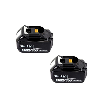 Makita DHS 900 F2 Scie circulaire sans fil 36 V (2x 18 V) 235 mm brushless + 2x Batteries 3,0 Ah - sans chargeur